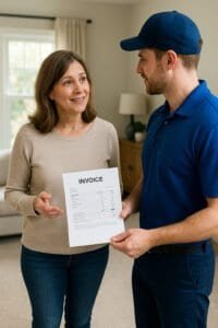 Family Carpet Cleaning: Professional Services for Your Home 3 family carpet cleaning walk through